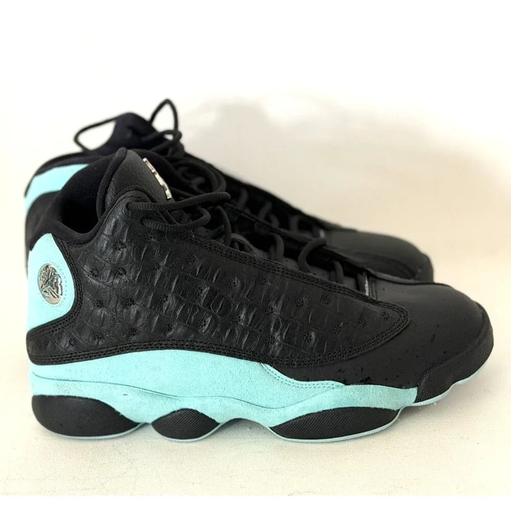 Air Jordan 13 Retro Sneakers Mens Size 8 Island Green Shoes